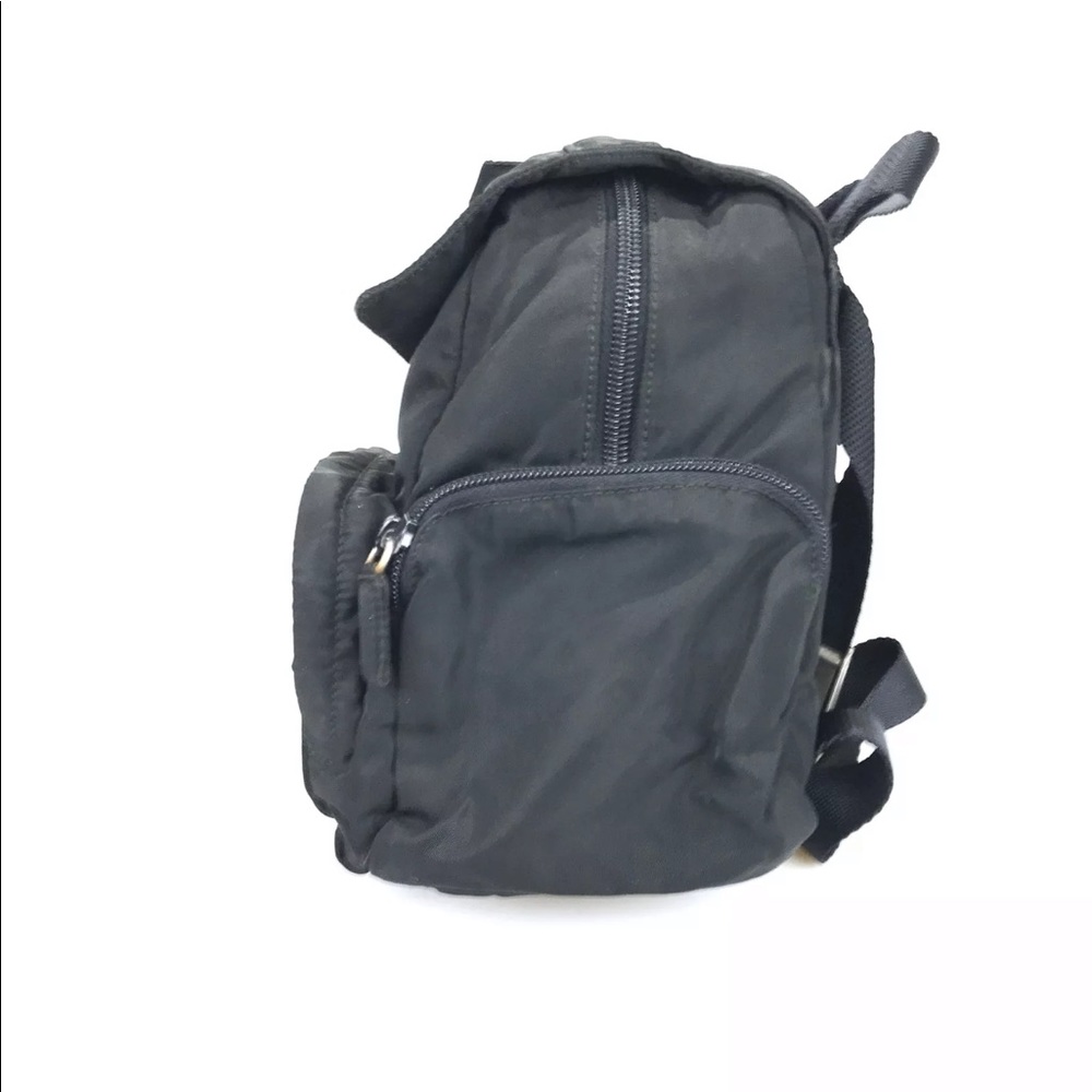 Prada backpack nylon black used 272-10-o - Picture 9 of 16